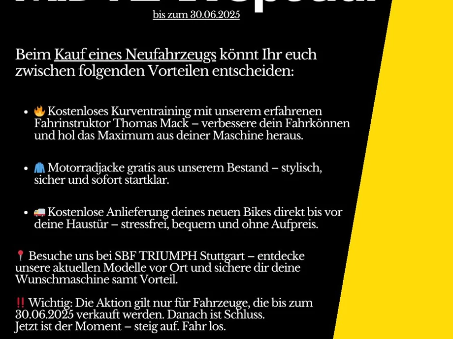 Angebot Triumph Speed Triple 1200 RX Bild 2: Angebot Triumph Speed Triple 1200 RX