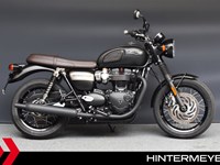 Gebrauchtmotorrad Triumph Bonneville T120 Black Gold Line Neuwertig/Zubehör