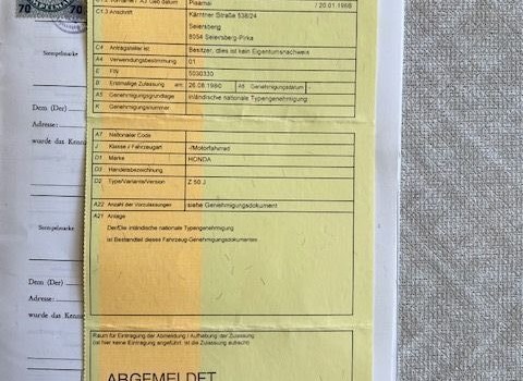 Gebrauchtmotorrad Honda Monkey - Bild 10 Gebrauchtmotorrad Honda Monkey - Bild 10