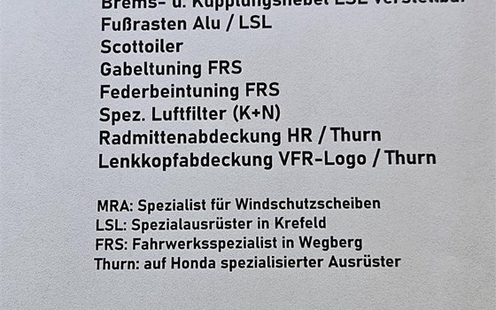 Gebrauchtmotorrad Honda VFR 800 F - Bild 2