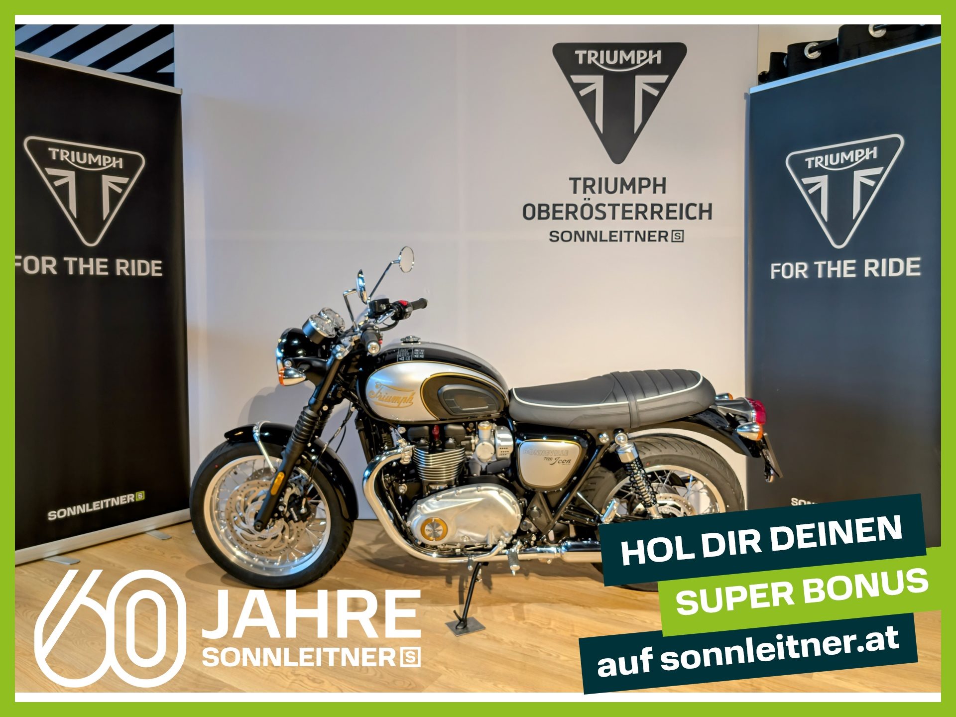 Triumph Bonneville T120<br />Bonneville T 120 " Icon Edition"!