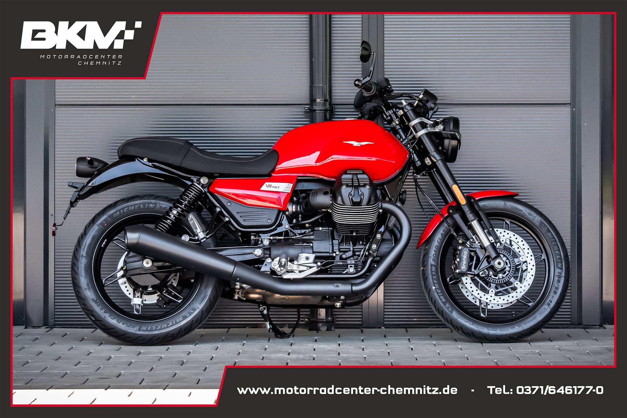 Moto Guzzi V7 Sport<br />+Neues Modell+Upside Down Gabel+Brembo Bremse+