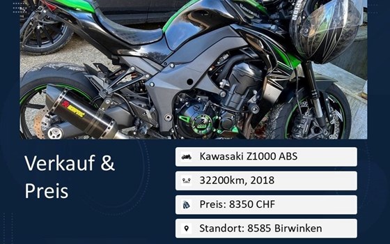 Motorrad Occasion Kawasaki Z1000 - Bild 7