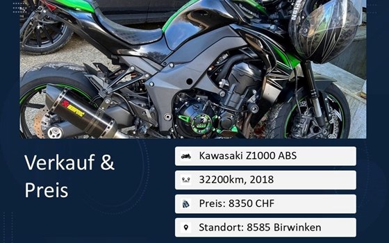 Motorrad Occasion Kawasaki Z1000 R - Bild 7