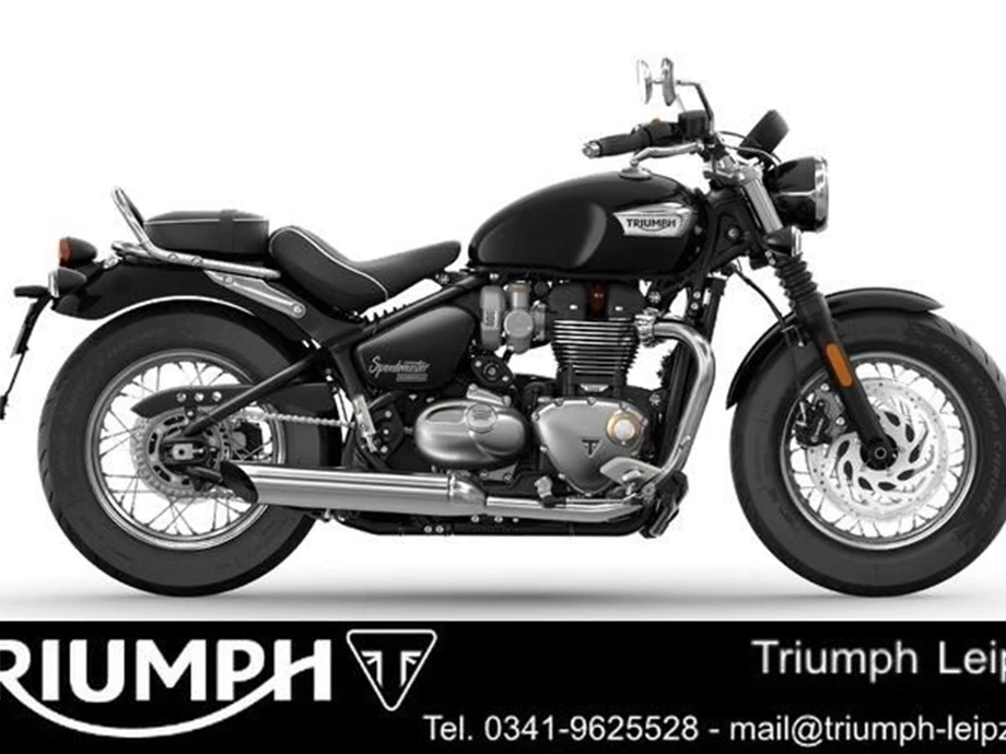 Motorbike Triumph Bonneville Speedmaster, Jet Black Year of