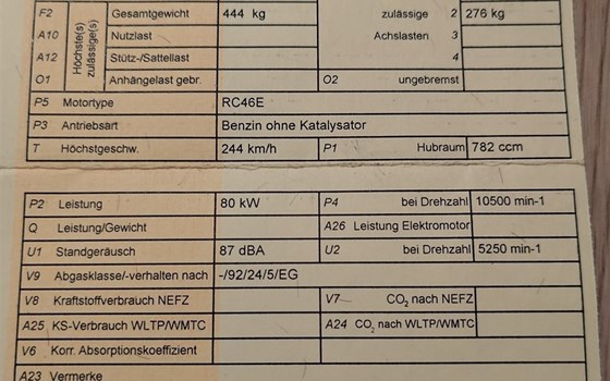 Gebrauchtmotorrad Honda VFR 800 F - Bild 12