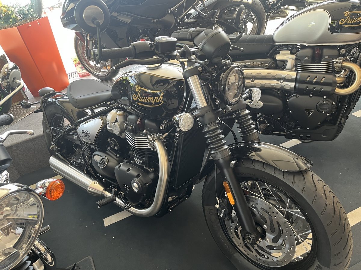 Triumph Bonneville Bobber Icon Edition