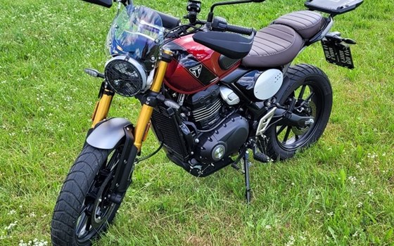 Gebrauchtmotorrad Triumph Scrambler 400 X - Bild 1 Gebrauchtmotorrad Triumph Scrambler 400 X - Bild 1