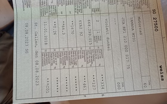 Motorrad Occasion Yamaha MT-01 - Bild 4