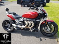 Gebrauchtmotorrad Triumph Rocket 3 GT mit seitlichem Kennzeichenhalter