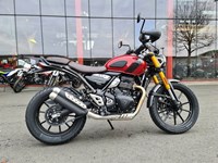Neumotorrad Triumph Scrambler 400 X Teilzahlung € 69,- 4 jahr Garantie lagernd Vorführer