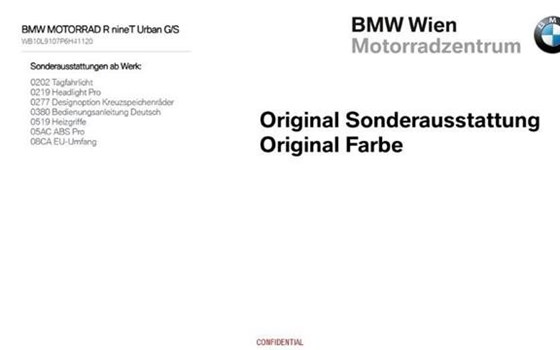 Gebrauchtmotorrad BMW R nineT Urban G/S - Bild 12 Gebrauchtmotorrad BMW R nineT Urban G/S - Bild 12