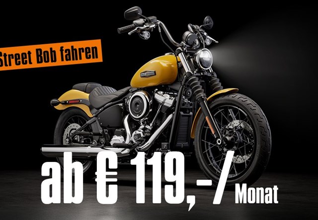 Harley-Davidson Softail Street Bob FXBB (Vivid Black)