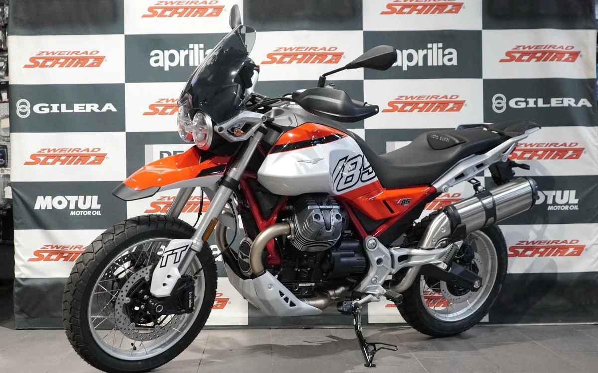 Zum Vergrößern bitte anklicken! Angebot Moto Guzzi V85 TT