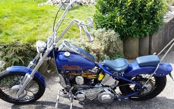 Motorrad Occasion Harley-Davidson Panhead F - Bild 2