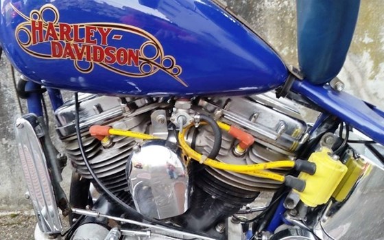 Motorrad Occasion Harley-Davidson Panhead F - Bild 4