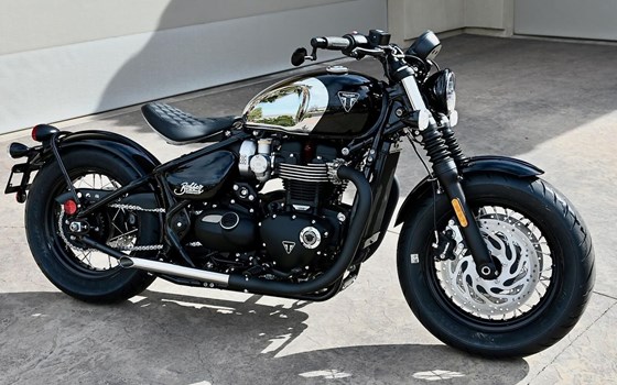 Gebrauchtmotorrad Triumph Bonneville Bobber - Bild 3 Gebrauchtmotorrad Triumph Bonneville Bobber - Bild 3