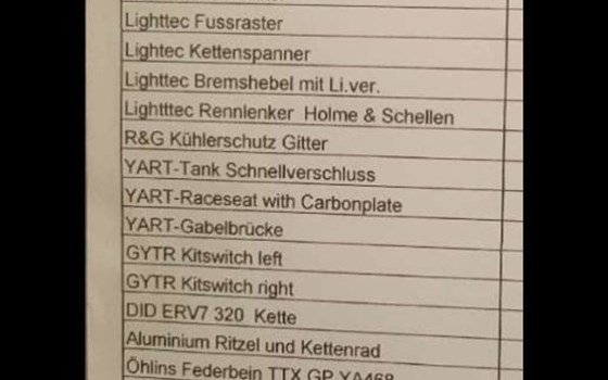 Gebrauchtmotorrad Yamaha R1 RACE - Bild 2