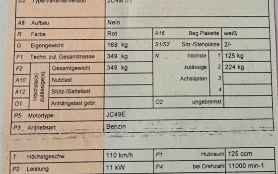 Gebrauchtmotorrad Honda XL 125 V Varadero - Bild 7 Gebrauchtmotorrad Honda XL 125 V Varadero - Bild 7