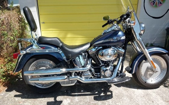 Gebrauchtmotorrad Harley-Davidson Softail Fat Boy FLSTF - Bild 1 Gebrauchtmotorrad Harley-Davidson Softail Fat Boy FLSTF - Bild 1