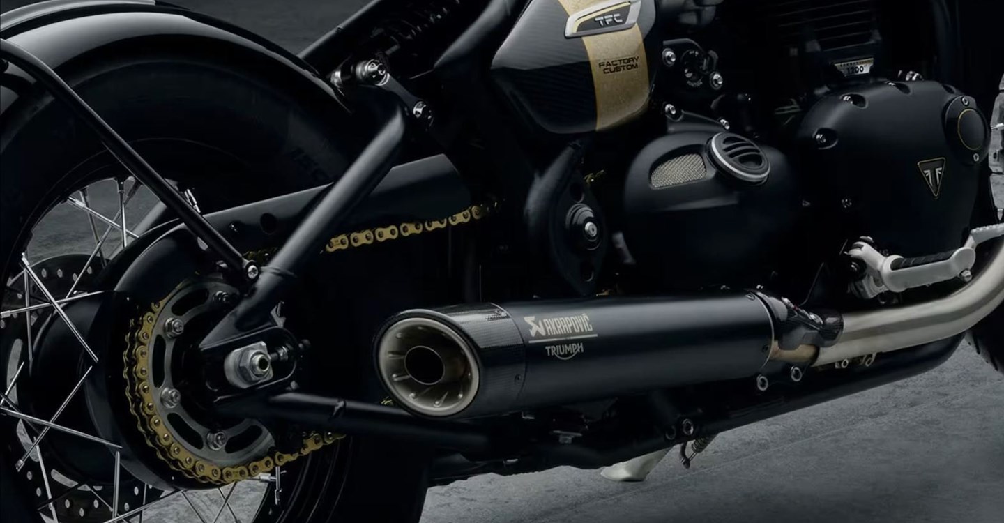 Angebot Triumph Bonneville Bobber TFC