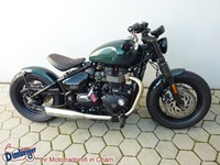 Gebrauchtmotorrad Triumph Bonneville Bobber viel Zubehör + Klappenauspuff
