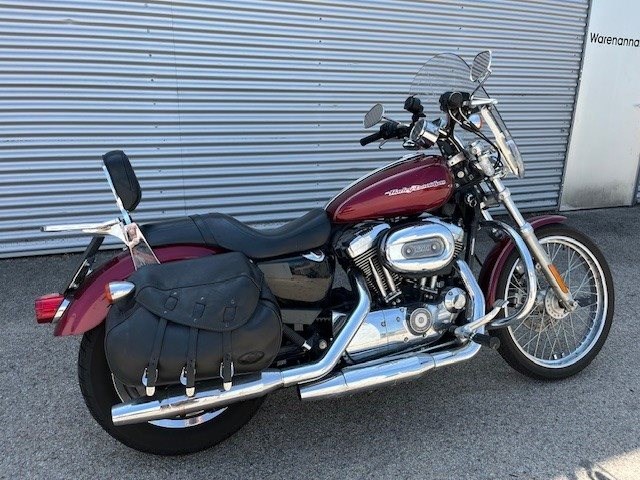Harley-Davidson Sportster XL 1200C Custom (Lava Red Sunglo) - Bild 7