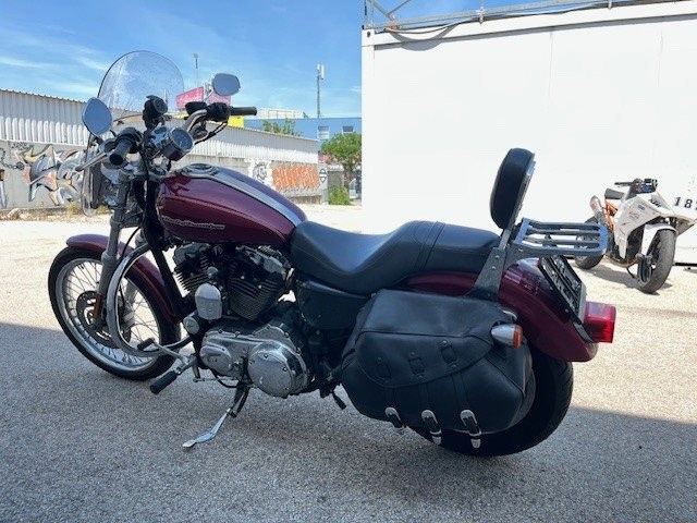 Harley-Davidson Sportster XL 1200C Custom (Lava Red Sunglo) - Bild 8