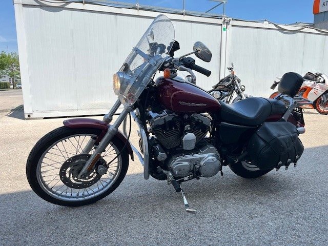 Harley-Davidson Sportster XL 1200C Custom (Lava Red Sunglo) - Bild 9