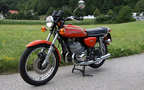 Gebrauchtmotorrad Kawasaki Mach III  500 - Bild 2 Gebrauchtmotorrad Kawasaki Mach III  500 - Bild 2