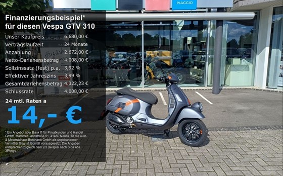 Gebrauchtmotorrad Vespa GTV 310 - Bild 1