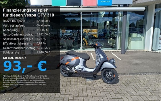 Gebrauchtmotorrad Vespa GTV 310 - Bild 1