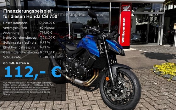 Neufahrzeug Honda CB750 Hornet - Bild 1