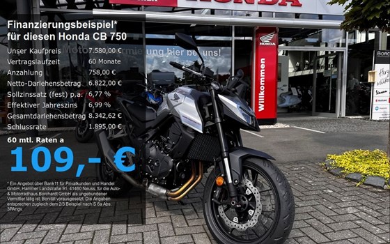 Neufahrzeug Honda CB750 Hornet - Bild 1