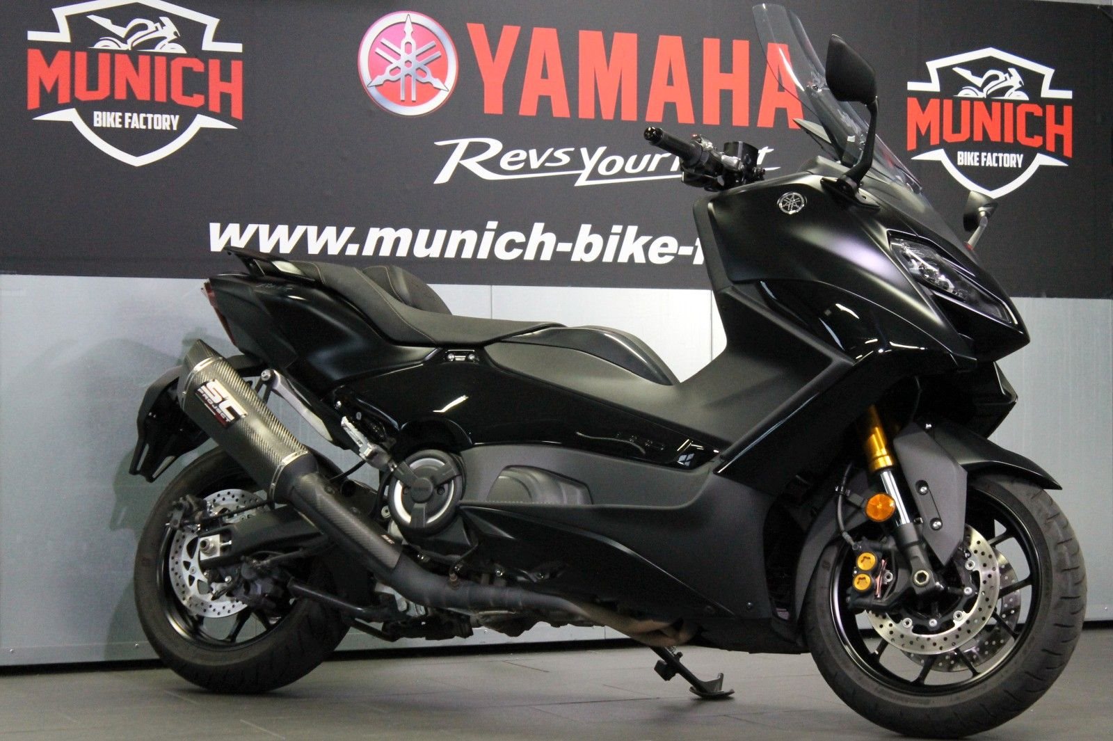 Yamaha TMAX Tech MAX von der Munich Bike Factory