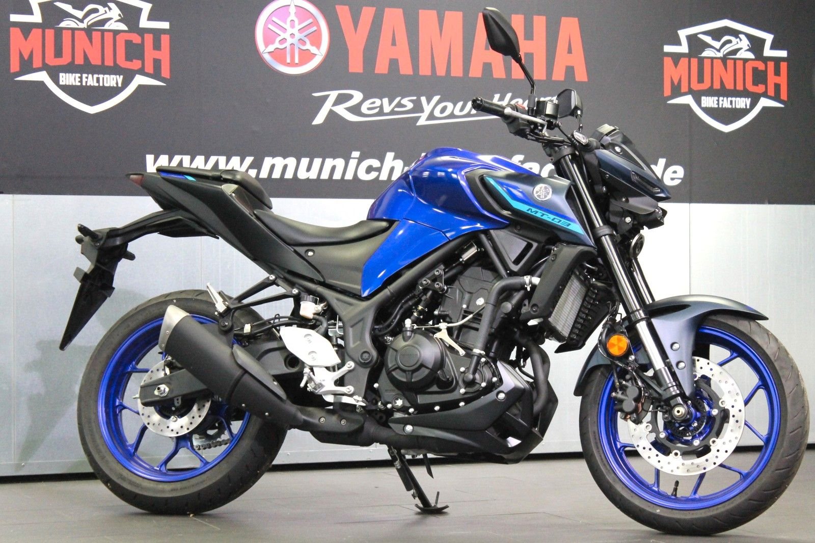 Yamaha MT-03 2023 von der Munich Bike Factory