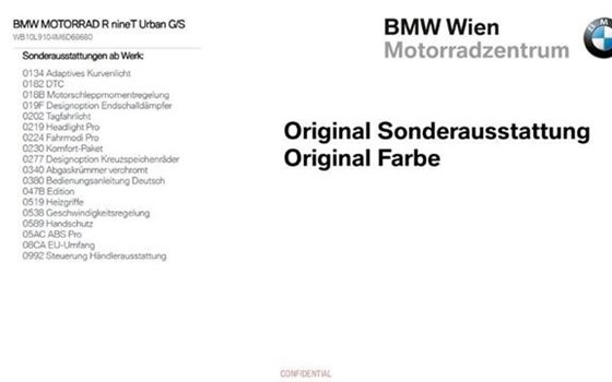 Gebrauchtmotorrad BMW R nineT Urban G/S - Bild 12 Gebrauchtmotorrad BMW R nineT Urban G/S - Bild 12