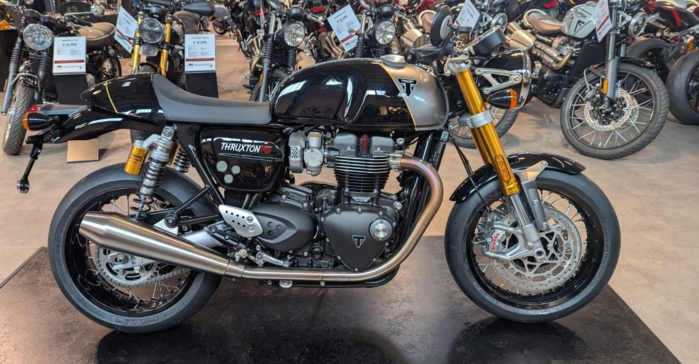 Zum Vergrößern bitte anklicken! Angebot Triumph Thruxton RS