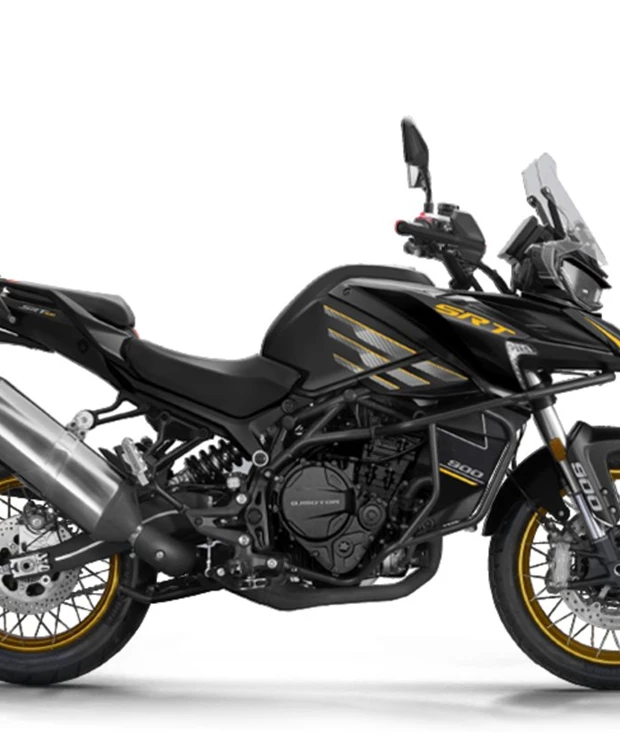 QJ Motor SRT 900 SX<br />inkl. Koffersatz (2 Seitenkoffer + Top Case)