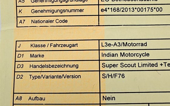 Gebrauchtmotorrad Indian Super Scout - Bild 9 Gebrauchtmotorrad Indian Super Scout - Bild 9