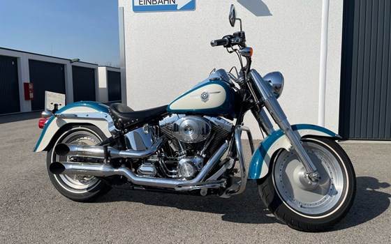 Gebrauchtmotorrad Harley-Davidson Softail Fat Boy FLSTF - Bild 1 Gebrauchtmotorrad Harley-Davidson Softail Fat Boy FLSTF - Bild 1
