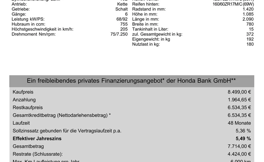 Offer Honda CB750 Hornet Bild 16: Offer Honda CB750 Hornet