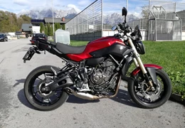 Gebrauchte Yamaha MT-07 Gebrauchte Yamaha MT-07