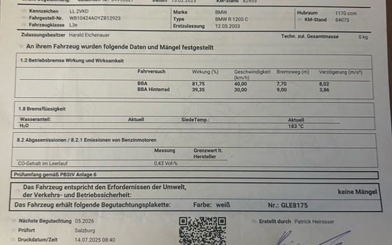 Gebrauchtmotorrad BMW R 1200 C - Bild 4 Gebrauchtmotorrad BMW R 1200 C - Bild 4