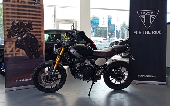 Gebrauchtmotorrad Triumph Scrambler 400 X - Bild 1 Gebrauchtmotorrad Triumph Scrambler 400 X - Bild 1