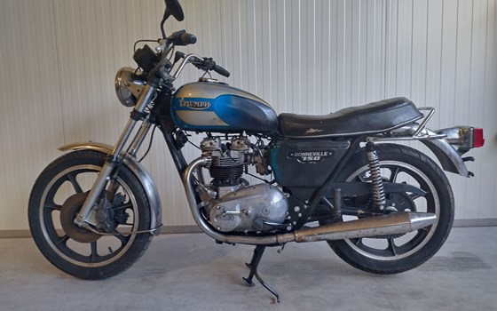 Motorrad Occasion Triumph Bonneville T140E - Bild 3
