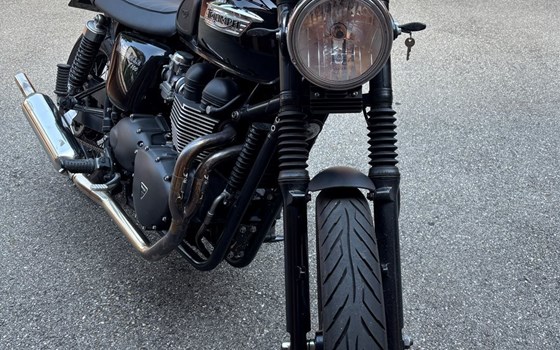 Motorrad Occasion Triumph Bonneville T100 Black - Bild 7