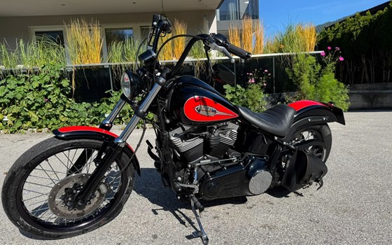 Gebrauchtmotorrad Harley-Davidson Softail Blackline FXS - Bild 4