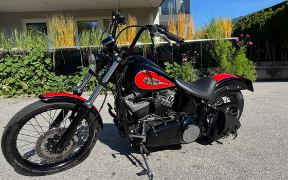 Gebrauchtmotorrad Harley-Davidson Softail Blackline FXS - Bild 4