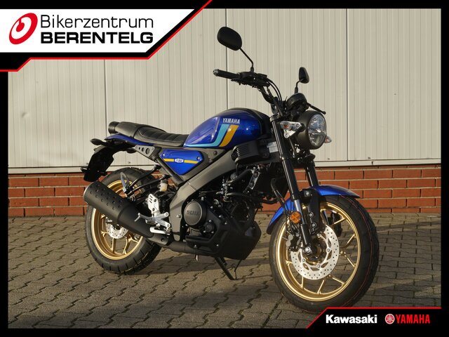 Yamaha XSR125<br />Yamaha Blue